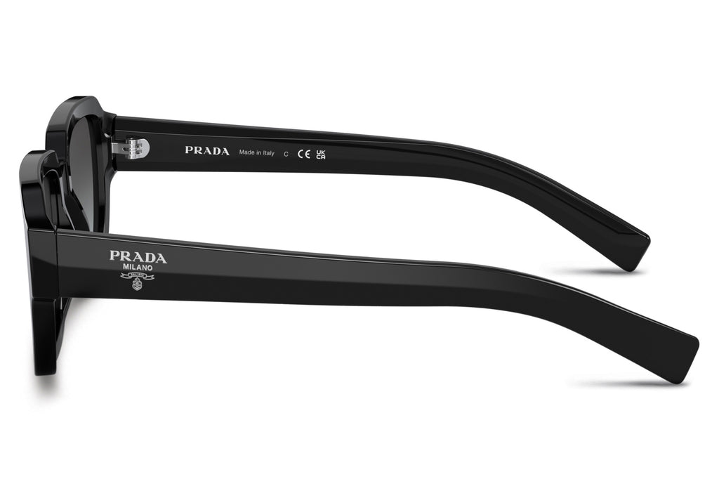 Prada - PR 02ZS Sunglasses Black with Graphite Sfumato Cristallo Lenses (1AB06T)