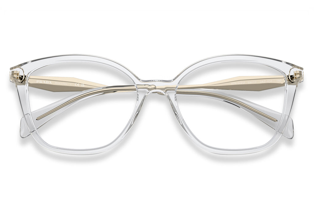 Prada - PR 02ZVF (Low Bridge Fit) Eyeglasses Crystal (2AZ1O1)