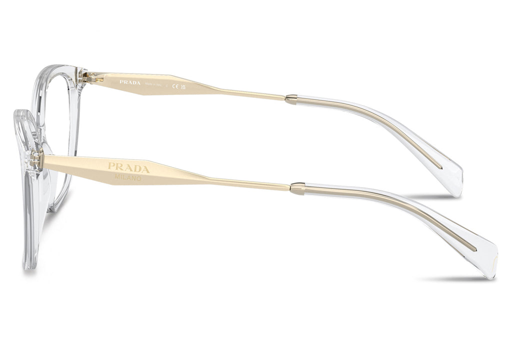 Prada - PR 02ZVF (Low Bridge Fit) Eyeglasses Crystal (2AZ1O1)
