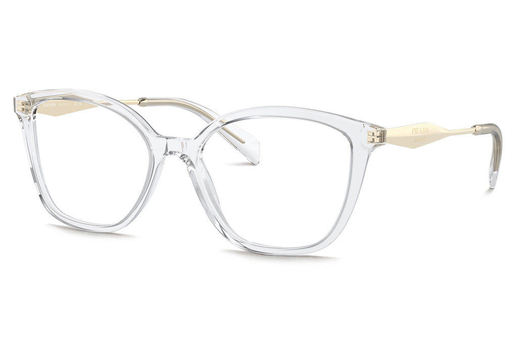 Prada - PR 02ZVF (Low Bridge Fit) Eyeglasses Crystal (2AZ1O1)