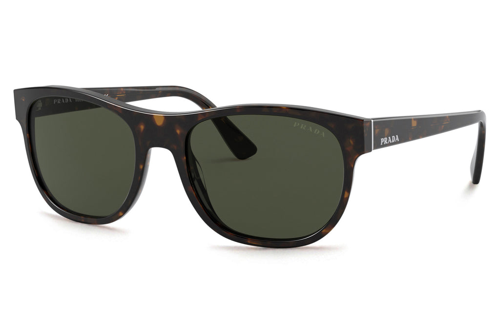 Prada - PR 04XS Sunglasses Havana with Green Lenses (2AU0B2)