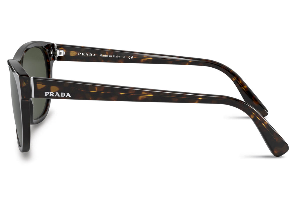 Prada - PR 04XS Sunglasses Havana with Green Lenses (2AU0B2)
