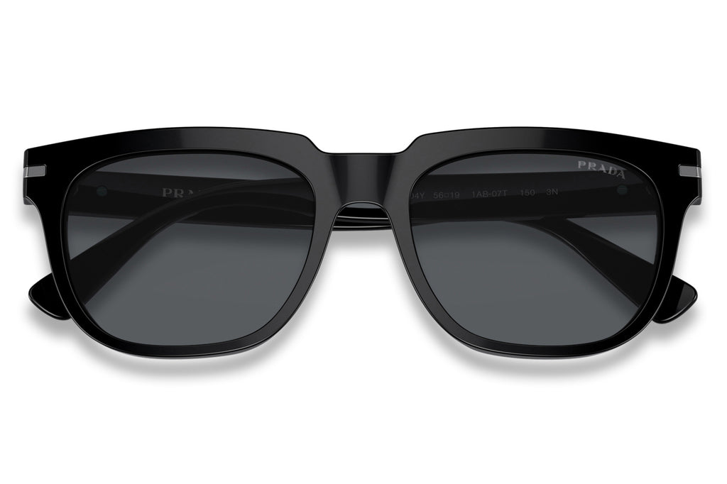Prada - PR 04YS Sunglasses Black with Blue Lenses (1AB07T)