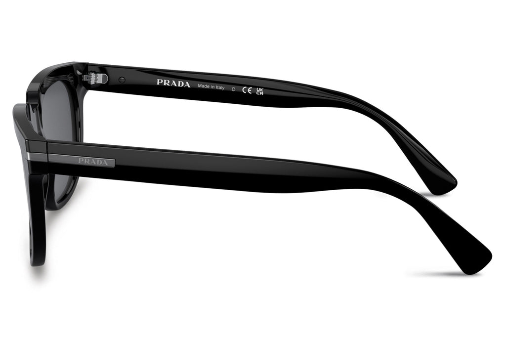 Prada - PR 04YS Sunglasses Black with Blue Lenses (1AB07T)