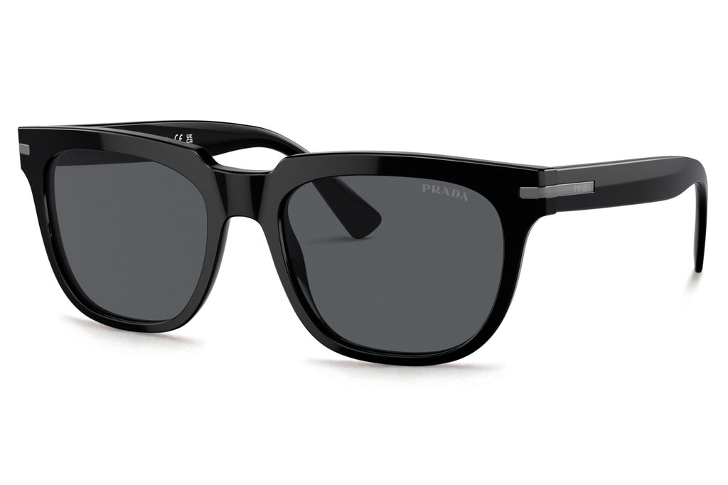 Prada - PR 04YS Sunglasses Black with Blue Lenses (1AB07T)