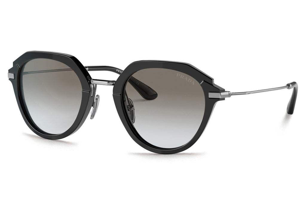 Prada - PR 05YS Sunglasses Black with Grey Gradient Lenses (1AB0A7)