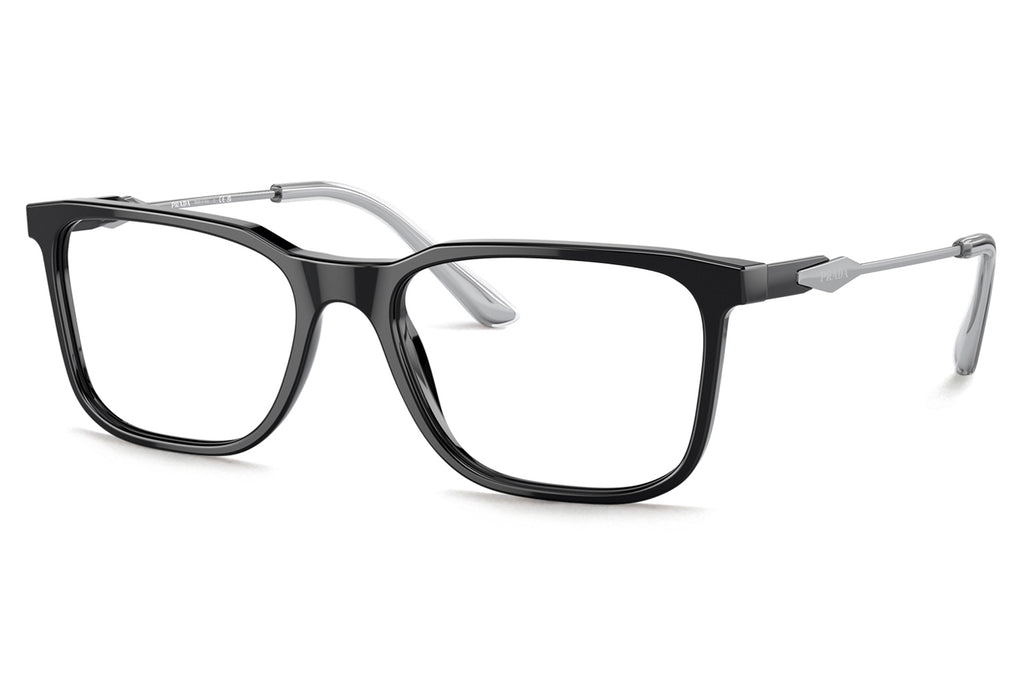 Prada - PR 05ZVF (Low Bridge Fit) Eyeglasses Black (1AB1O1)