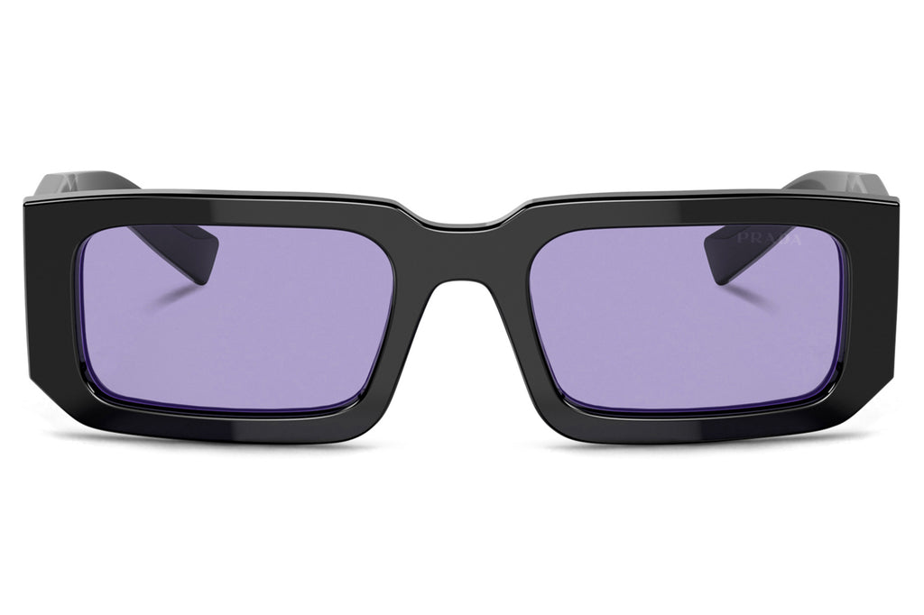 Prada - PR 06YS Sunglasses Black/Blue with Violet Lenses (02Z01O)