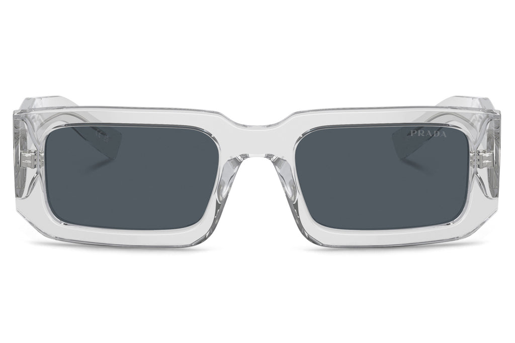 Prada - PR 06YS Sunglasses Transparent Grey with Dark Grey Lenses (12R09T)