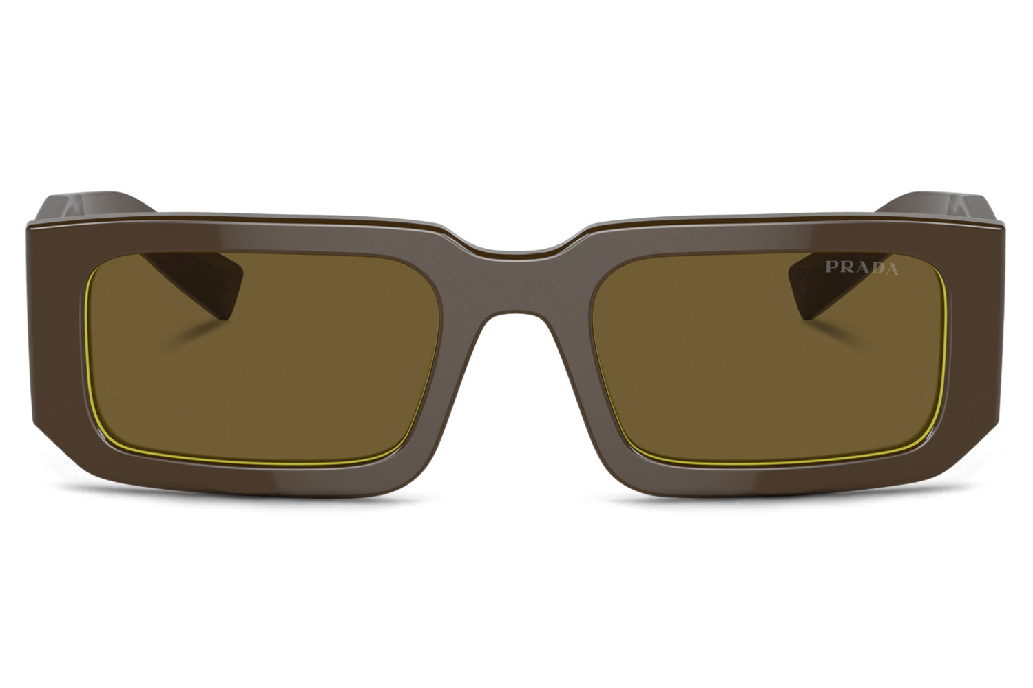 New Authentic Prada PR06YS Brown Sunglasses – Bold Luxury with UV Protection Prada PR 06YS 17R06A Sunglasses - US main image 4