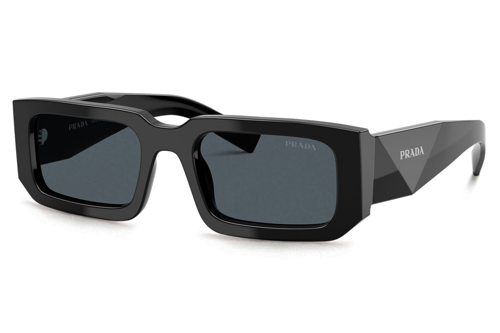 Prada - PR 06YS Sunglasses Black with Dark Grey Lenses (16K2K1)