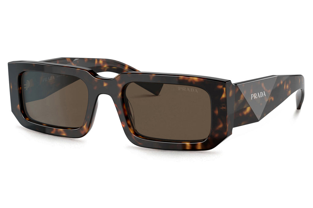 Prada - PR 06YS Sunglasses Tortoise with Dark Brown Lenses (2AU8C1)