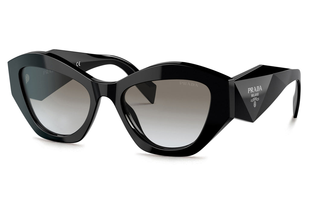 Prada - PR 07YS Sunglasses Black with Grey Gradient Lenses (1AB0A7)