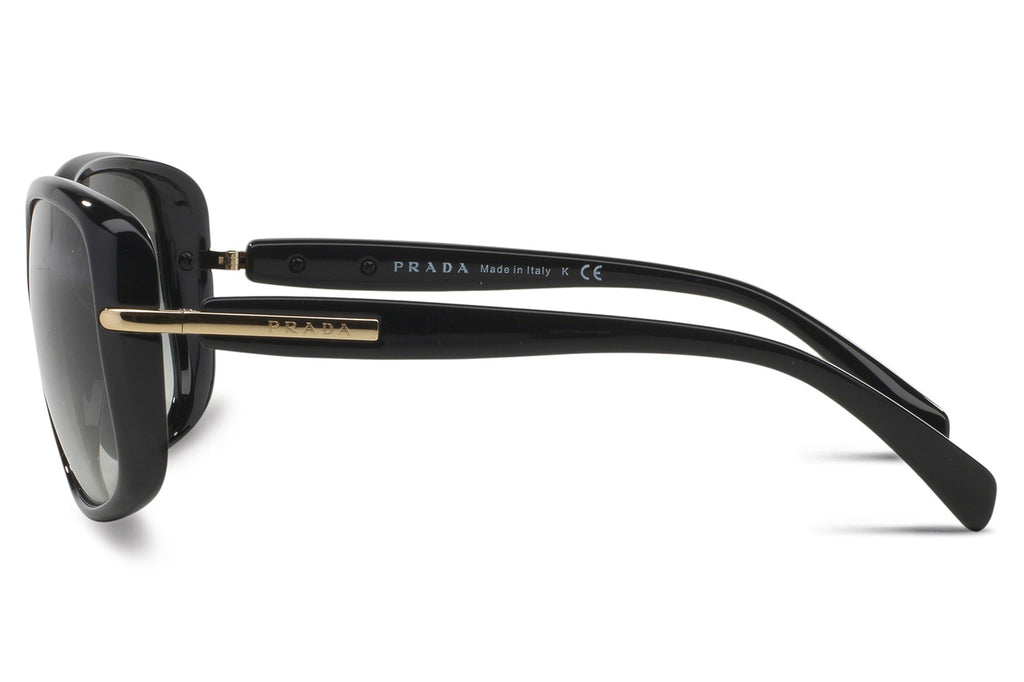 Prada - PR 08OS Sunglasses Black with Grey Gradient Lenses (1AB0A7)