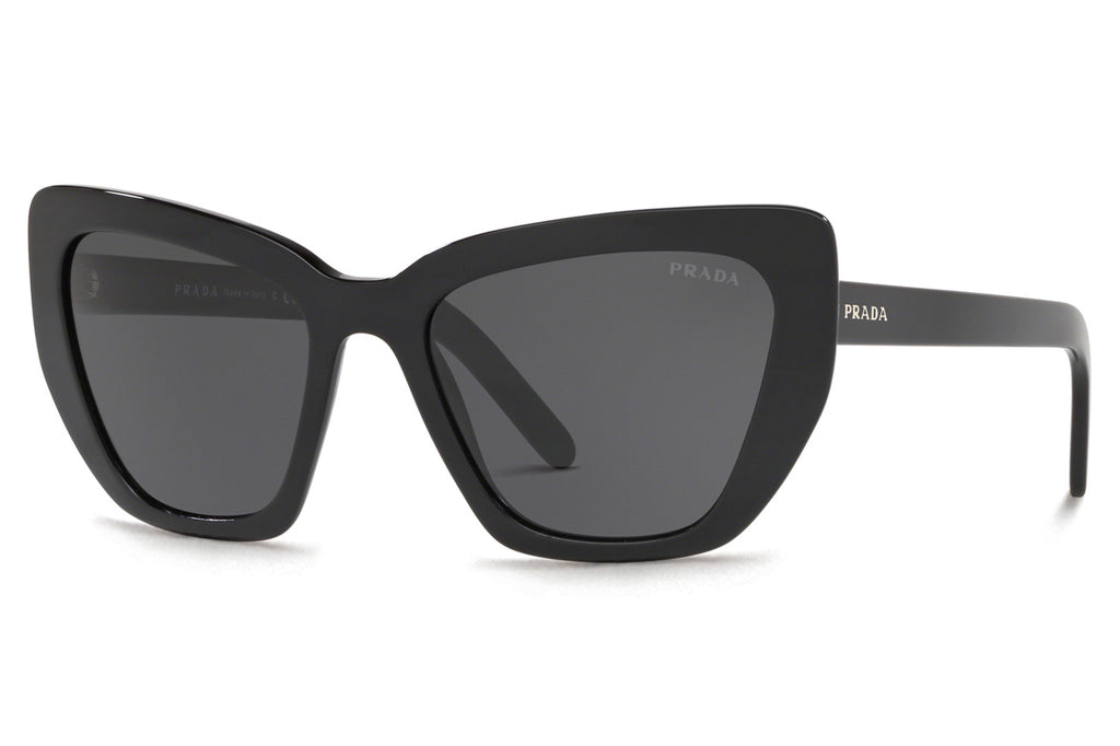 Prada - PR 08VS Sunglasses Black with Dark Grey Lenses (1AB5S0)