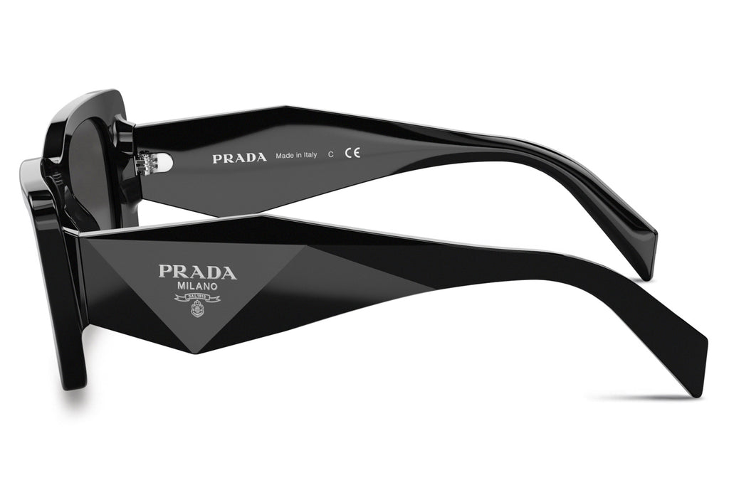 Prada - PR 08YS Sunglasses Black with Dark Grey Lenses (1AB5S0)