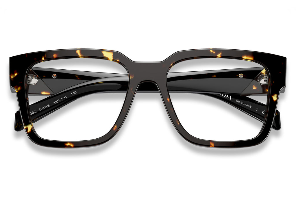 Prada - PR 08ZV Eyeglasses Tortoise Black Malt (16R1O1)