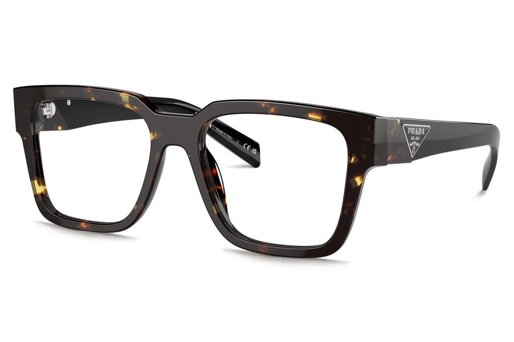 Prada - PR 08ZV Eyeglasses Tortoise Black Malt (16R1O1)