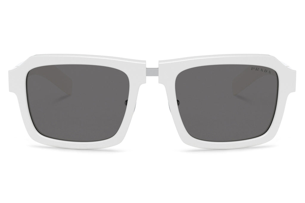 Prada - PR 09XS Sunglasses White with Grey Lenses (4AO5S0)