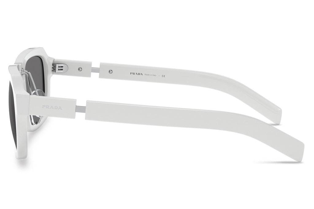 Prada - PR 09XS Sunglasses White with Grey Lenses (4AO5S0)