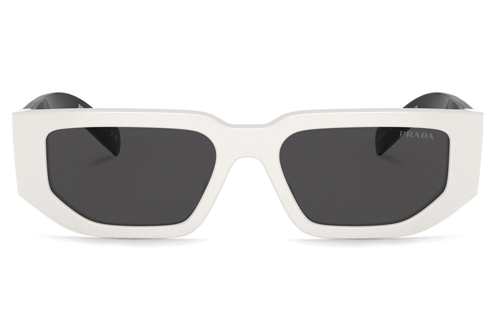 Prada - PR 09ZSF (Low Bridge Fit) Sunglasses Talc with Dark Grey Lenses (1425S0)