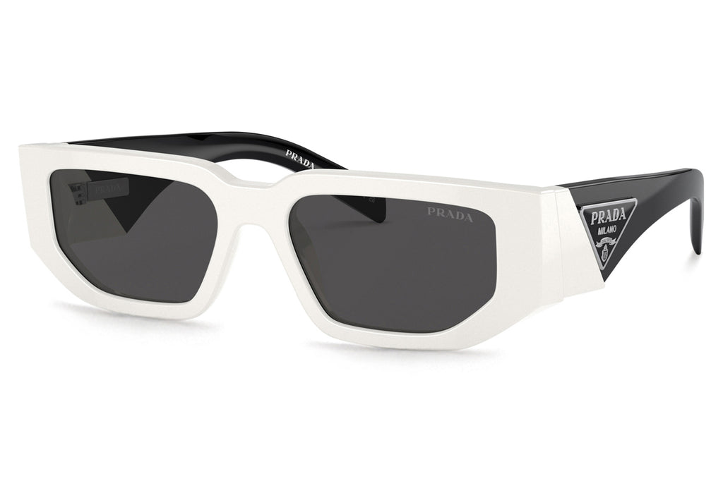 Prada - PR 09ZSF (Low Bridge Fit) Sunglasses Talc with Dark Grey Lenses (1425S0)