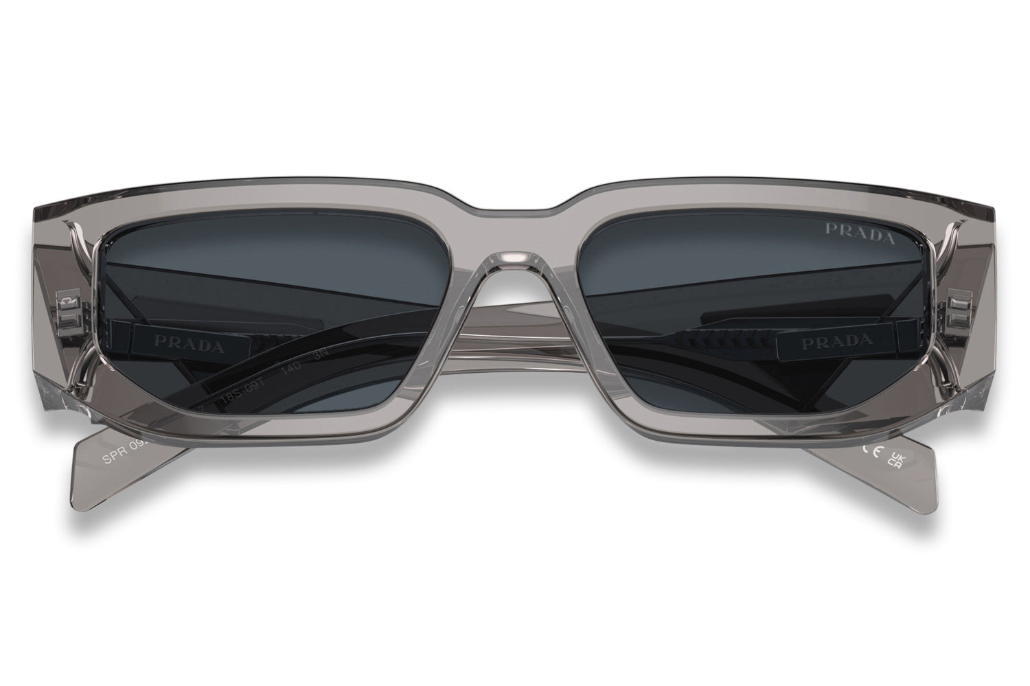 小物 PRADA l frame sunglasses 0400020895516_BLACKDARKGREY?