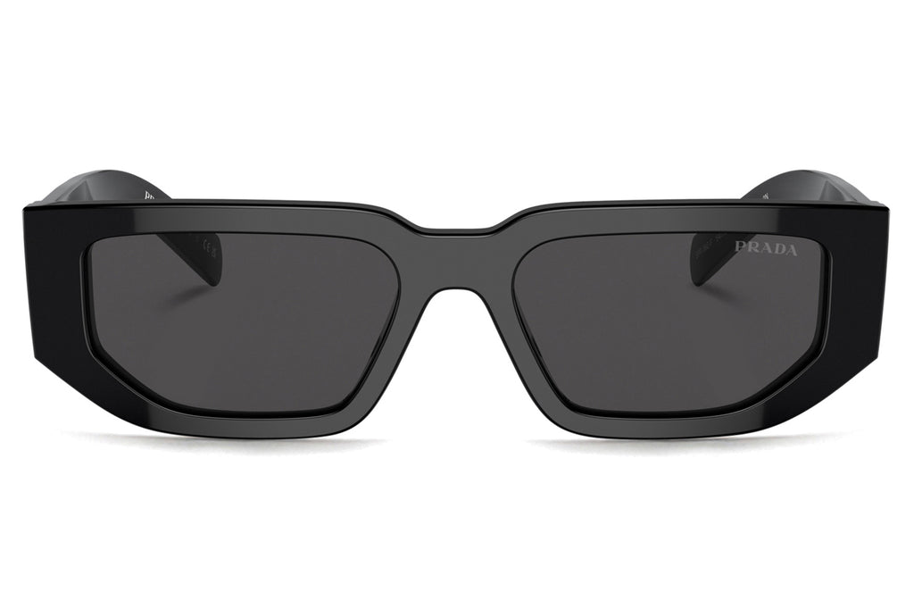 Prada - PR 09ZSF (Low Bridge Fit) Sunglasses Black with Dark Grey Lenses (1AB5S0)