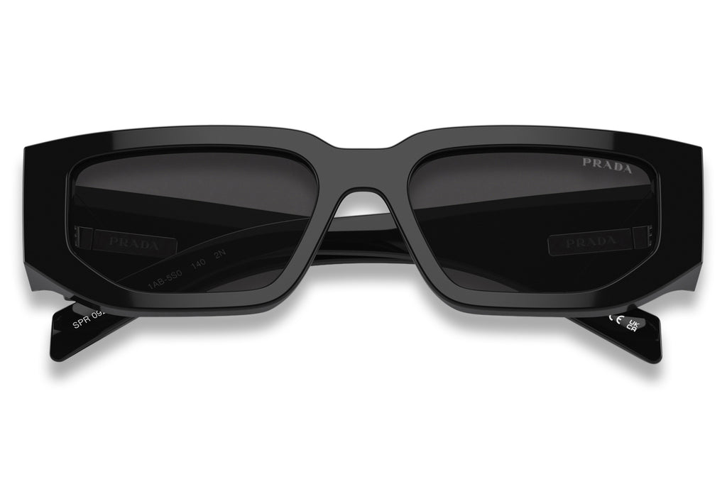 Prada - PR 09ZS Sunglasses Black with Dark Grey Lenses (1AB5S0)