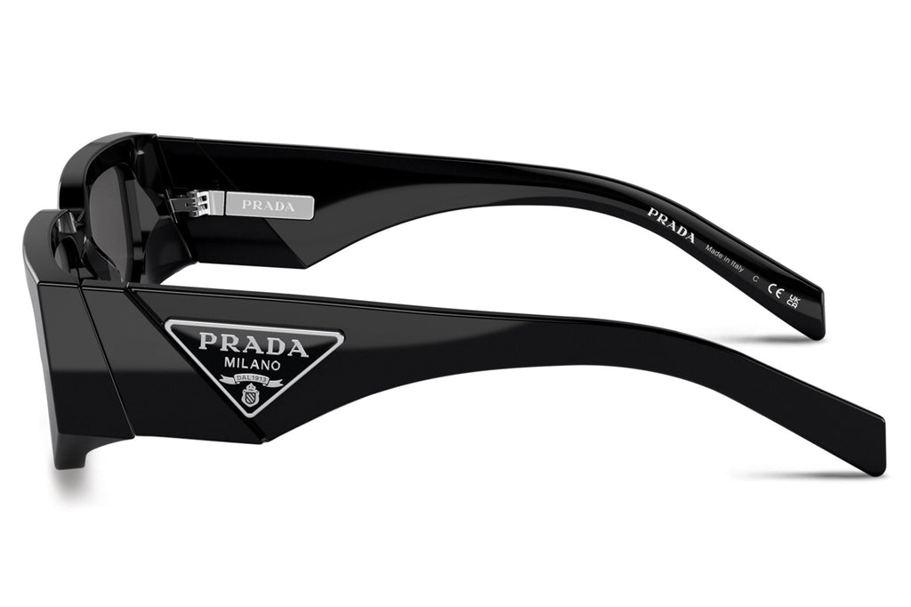 Prada - PR 09ZS Sunglasses Black with Dark Grey Lenses (1AB5S0)