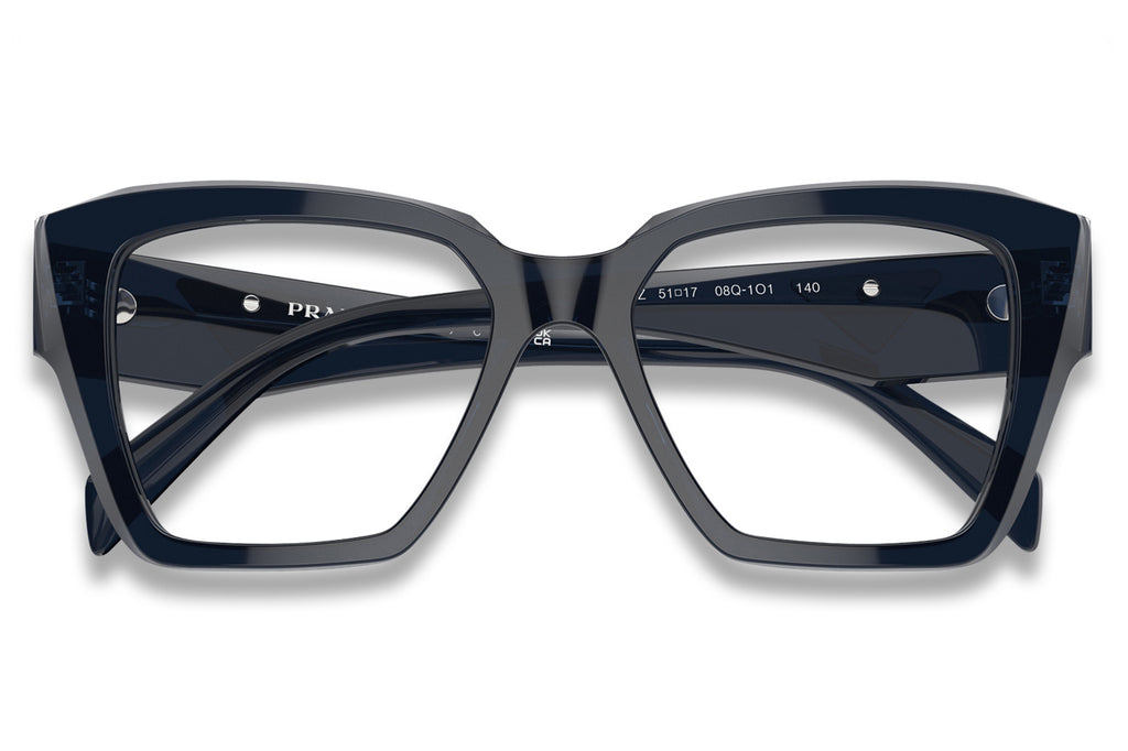 Prada - PR 09ZV Eyeglasses Transparent Blue (08Q1O1)