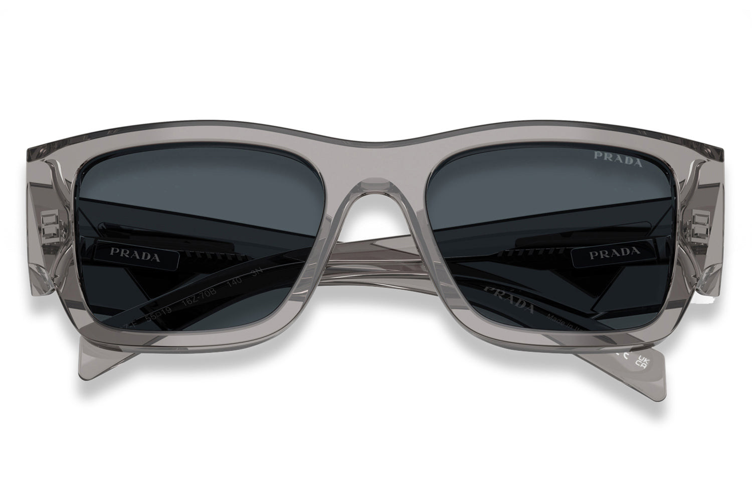 小物 PRADA 10ZSF Asian Fit Men Prada - PR 10ZSF (Low Bridge Fit) Sunglasses | Specs Collective