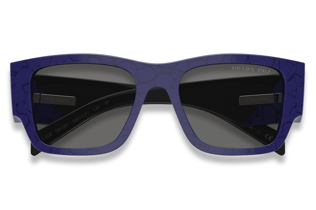 Prada - PR 10ZS Sunglasses Baltic Marble with Dark Grey Polar Lenses (18D5Z1)