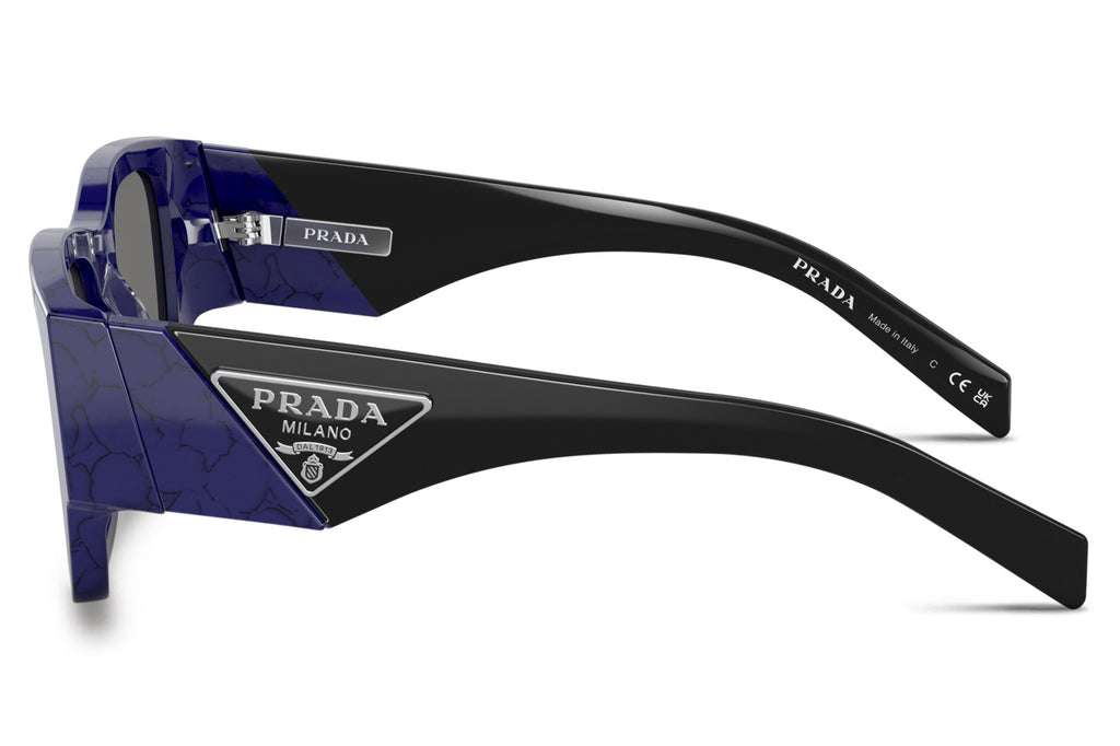 Prada - PR 10ZS Sunglasses Baltic Marble with Dark Grey Polar Lenses (18D5Z1)