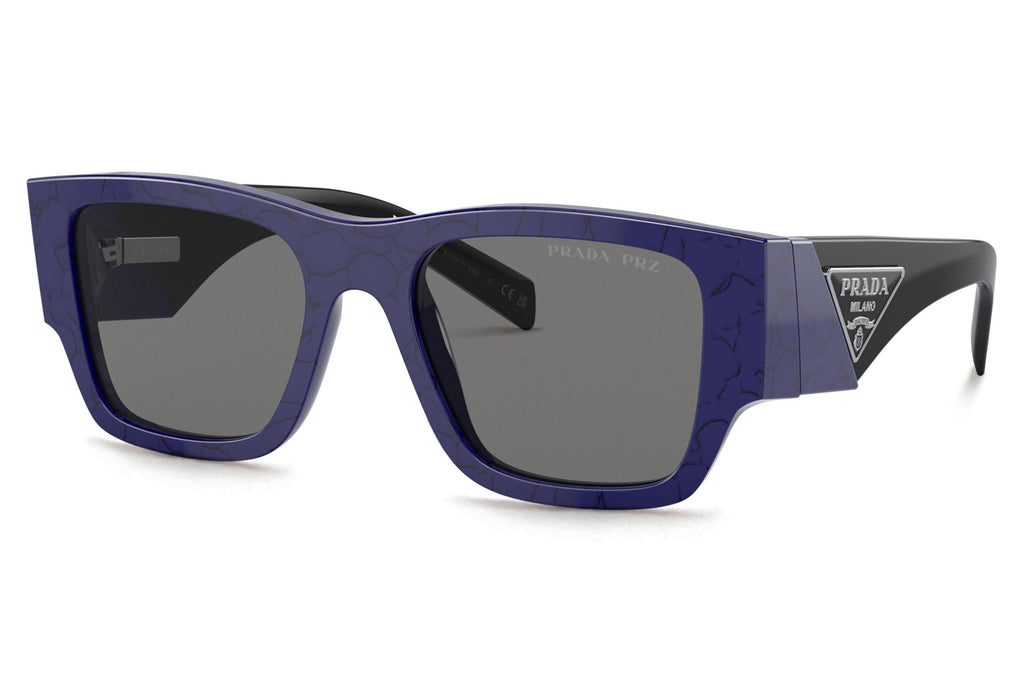 Prada - PR 10ZS Sunglasses Baltic Marble with Dark Grey Polar Lenses (18D5Z1)
