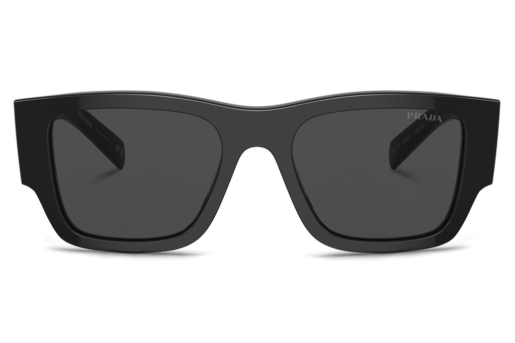 Prada - PR 10ZS Sunglasses Black with Dark Grey Lenses (1AB5S0)