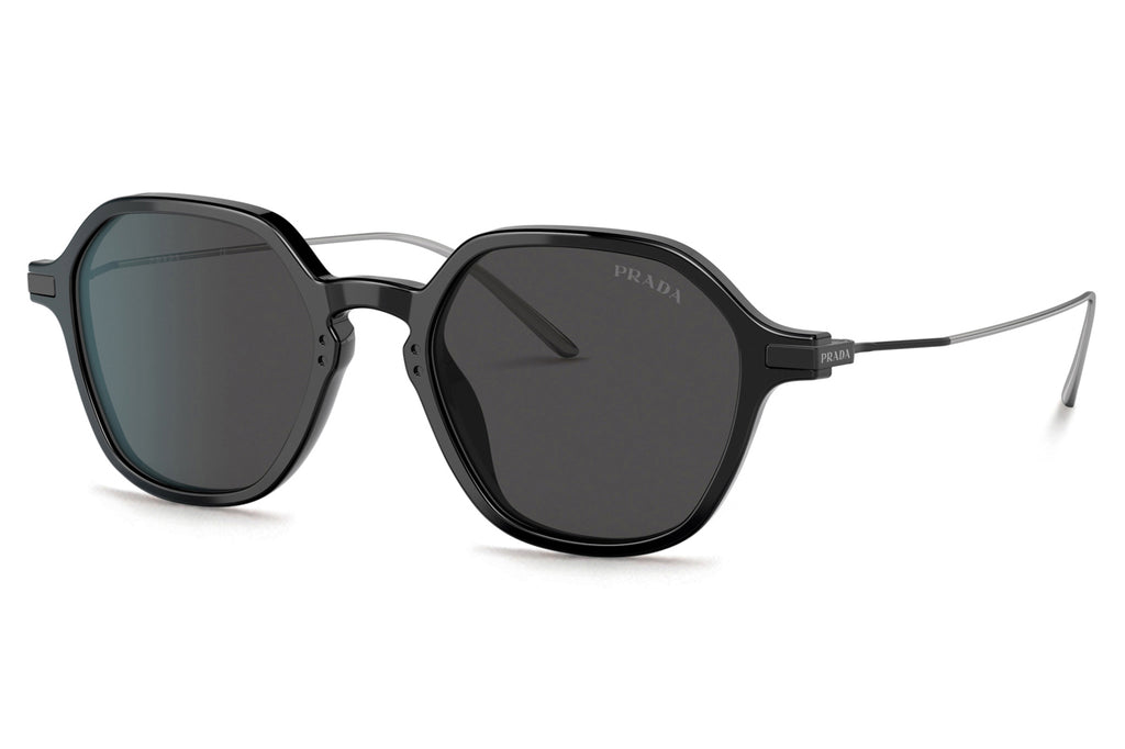 Prada - PR 11YS Sunglasses Black with Dark Grey Lenses (1AB5S0)
