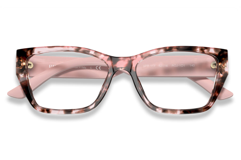 Prada - PR 11YV Eyeglasses Orchid Tortoise (ROJ1O1)