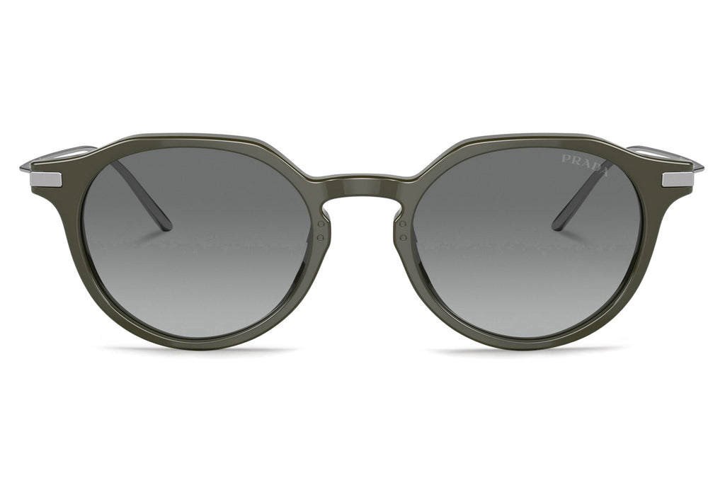 Prada - PR 12YS Sunglasses Opal Military with Grey Gradient Lenses (14B3M1)