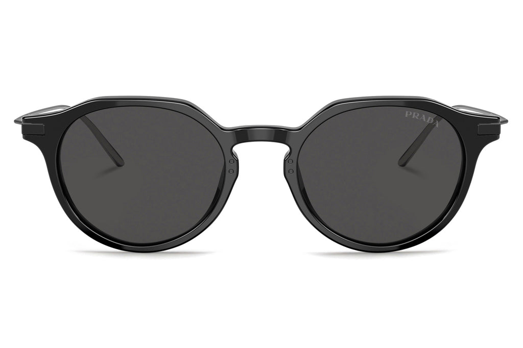 Prada - PR 12YS Sunglasses Black with Dark Grey Lenses (1AB5S0)