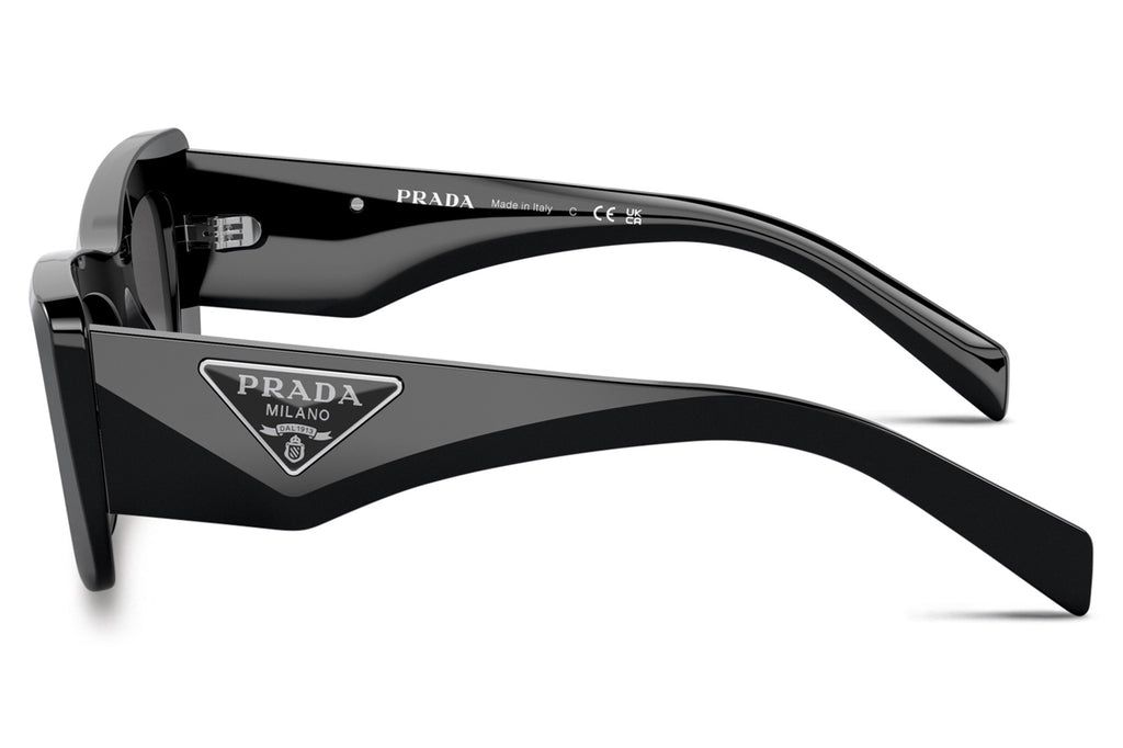 Prada - PR 13ZS Sunglasses Black with Dark Grey Lenses (1AB5S0)