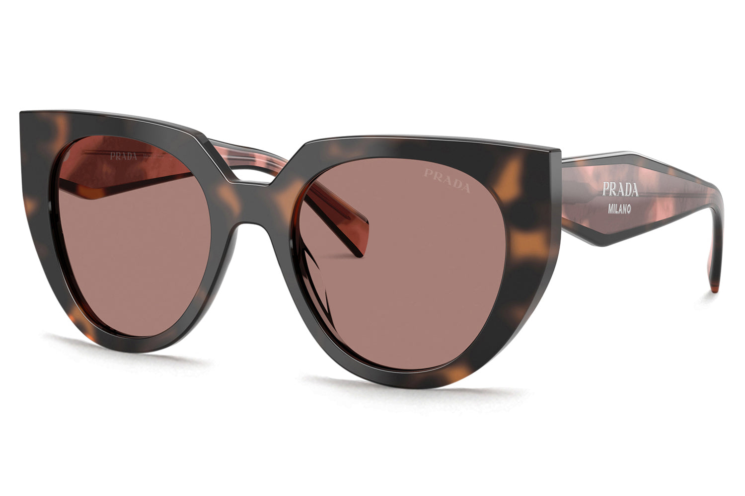 Prada sunglasses PR 14WS Prada PR 14WS 09Q5S0 Sunglasses Black - eye-oo.com main image 3