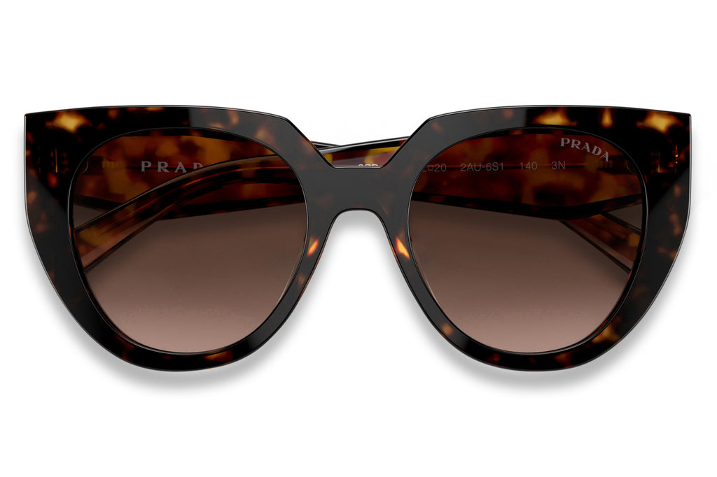 Prada - PR 14WS Sunglasses Tortoise with Brown Gradient Lenses (2AU6S1)
