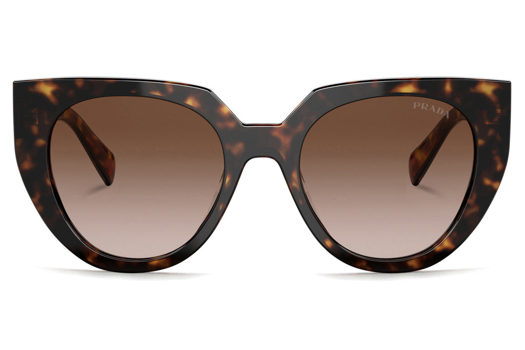 Prada - PR 14WS Sunglasses Tortoise with Brown Gradient Lenses (2AU6S1)