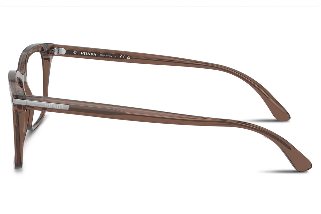 Prada - PR 14WV Eyeglasses Transparent Brown (17O1O1)