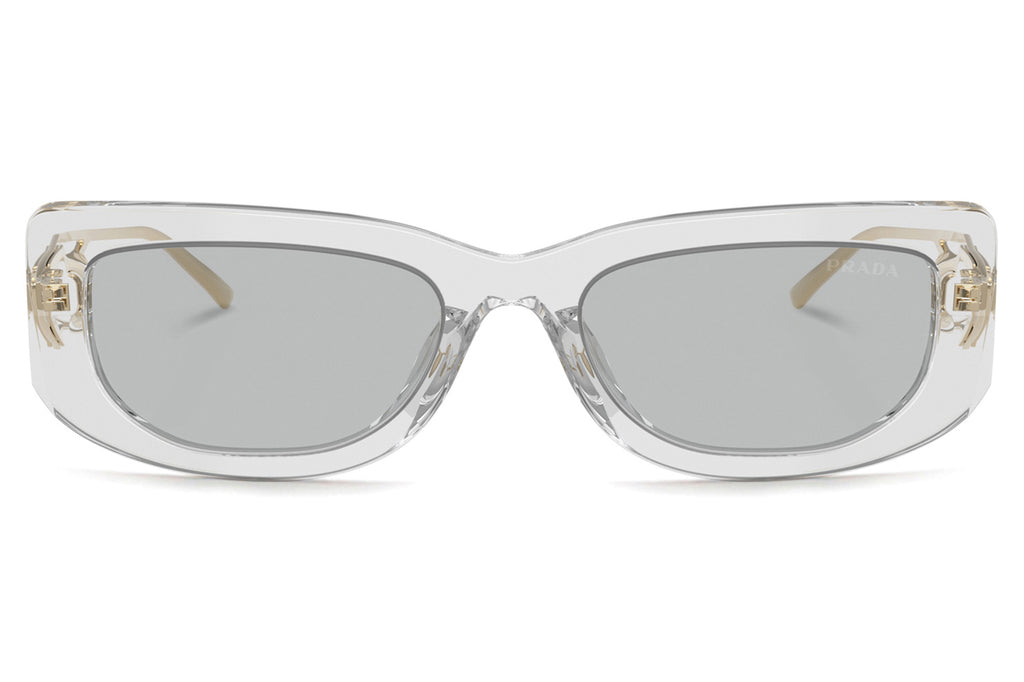 Prada - PR 14YS Sunglasses Transparent Grey with Light Grey Lenses (12R50K)