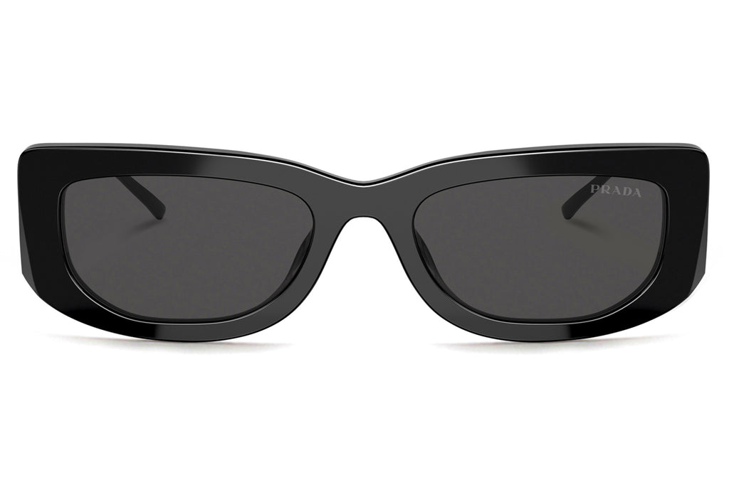 Prada - PR 14YS Sunglasses Black with Dark Grey Lenses (1AB5S0)