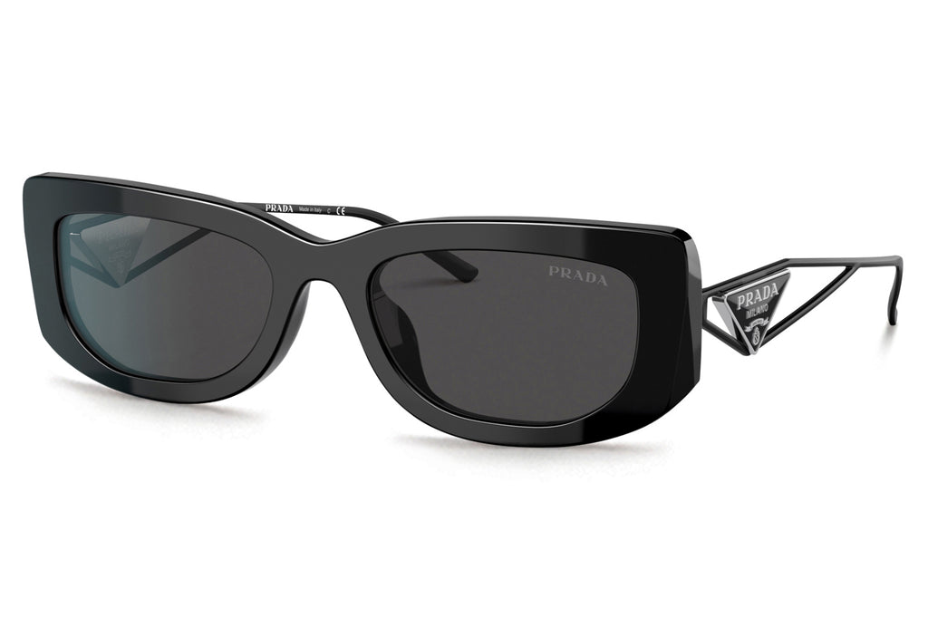 Prada - PR 14YS Sunglasses Black with Dark Grey Lenses (1AB5S0)