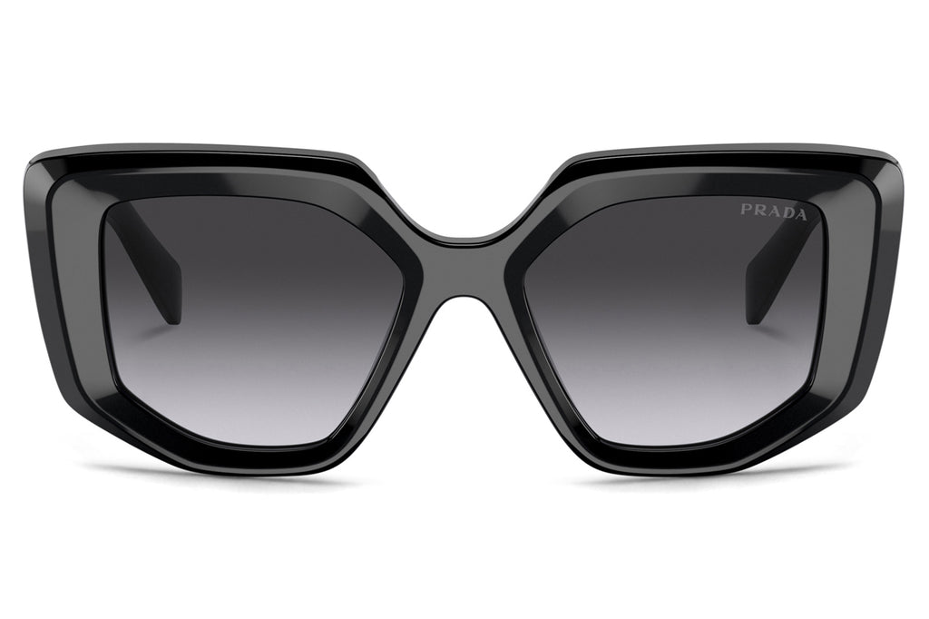 Prada - PR 14ZS Sunglasses Black with Grey Gradient Lenses (1AB09S)