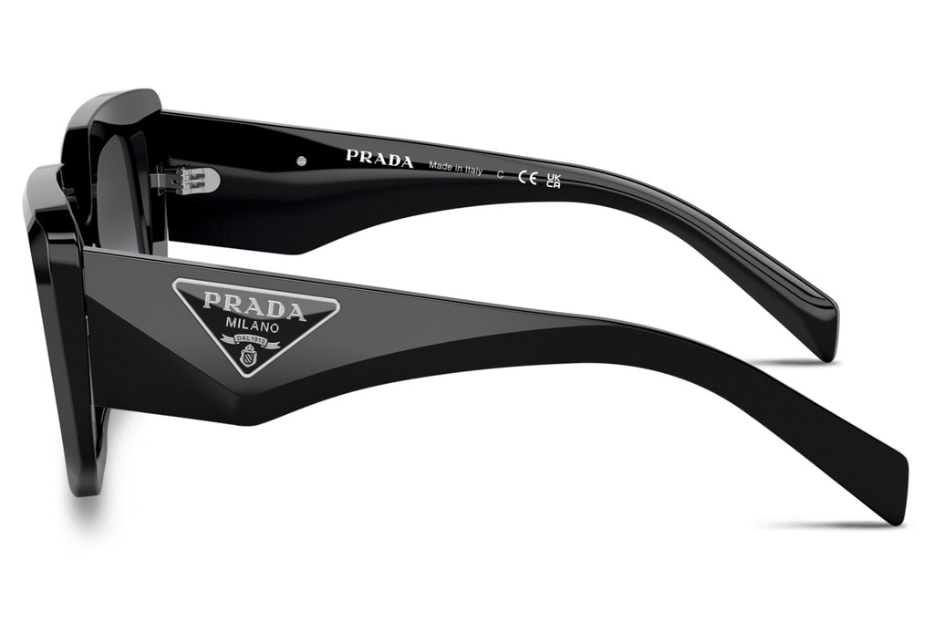 Prada - PR 14ZS Sunglasses Black with Grey Gradient Lenses (1AB09S)
